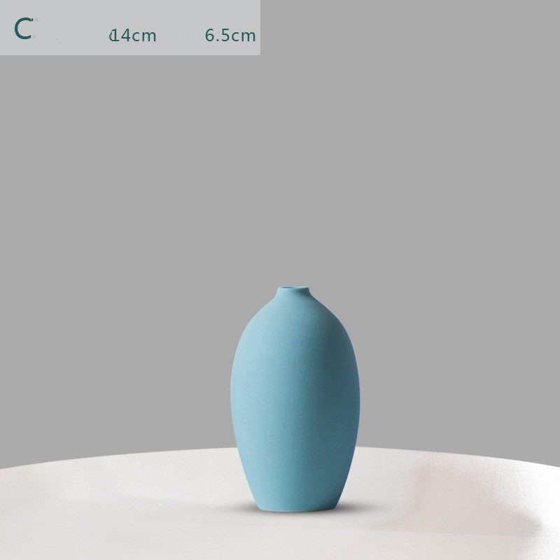 Coloured Ceramic Vase