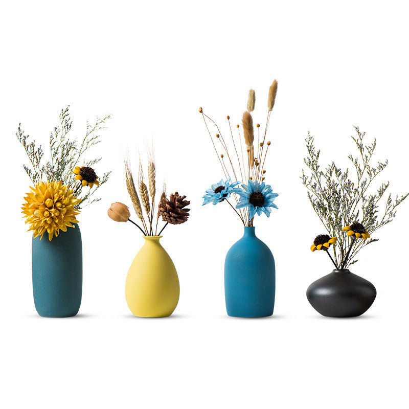Coloured Ceramic Vase